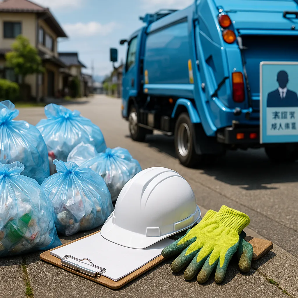 南砺市のゴミ収集現場—有限会社石田興業と未経験採用